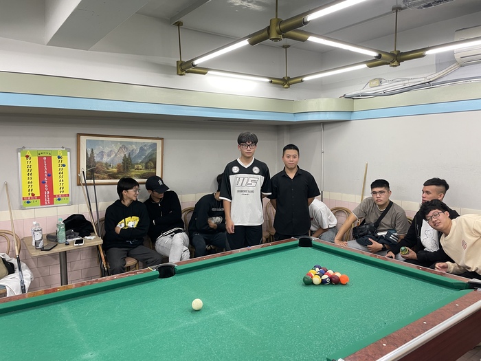 新生盃撞球賽圖片
