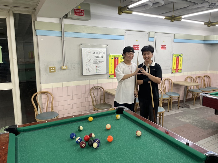 新生盃撞球賽圖片